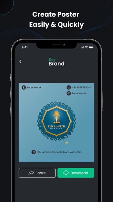 Easy Brand - Festival Post App Screenshot