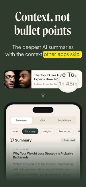 Bite: AI Video Summaries screenshot 1