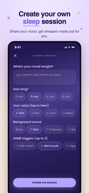 Husha: ASMR Sleep & Calm screenshot 2