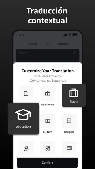 Captura de pantalla de Owll Translator：Speak & Text en iPhone 3