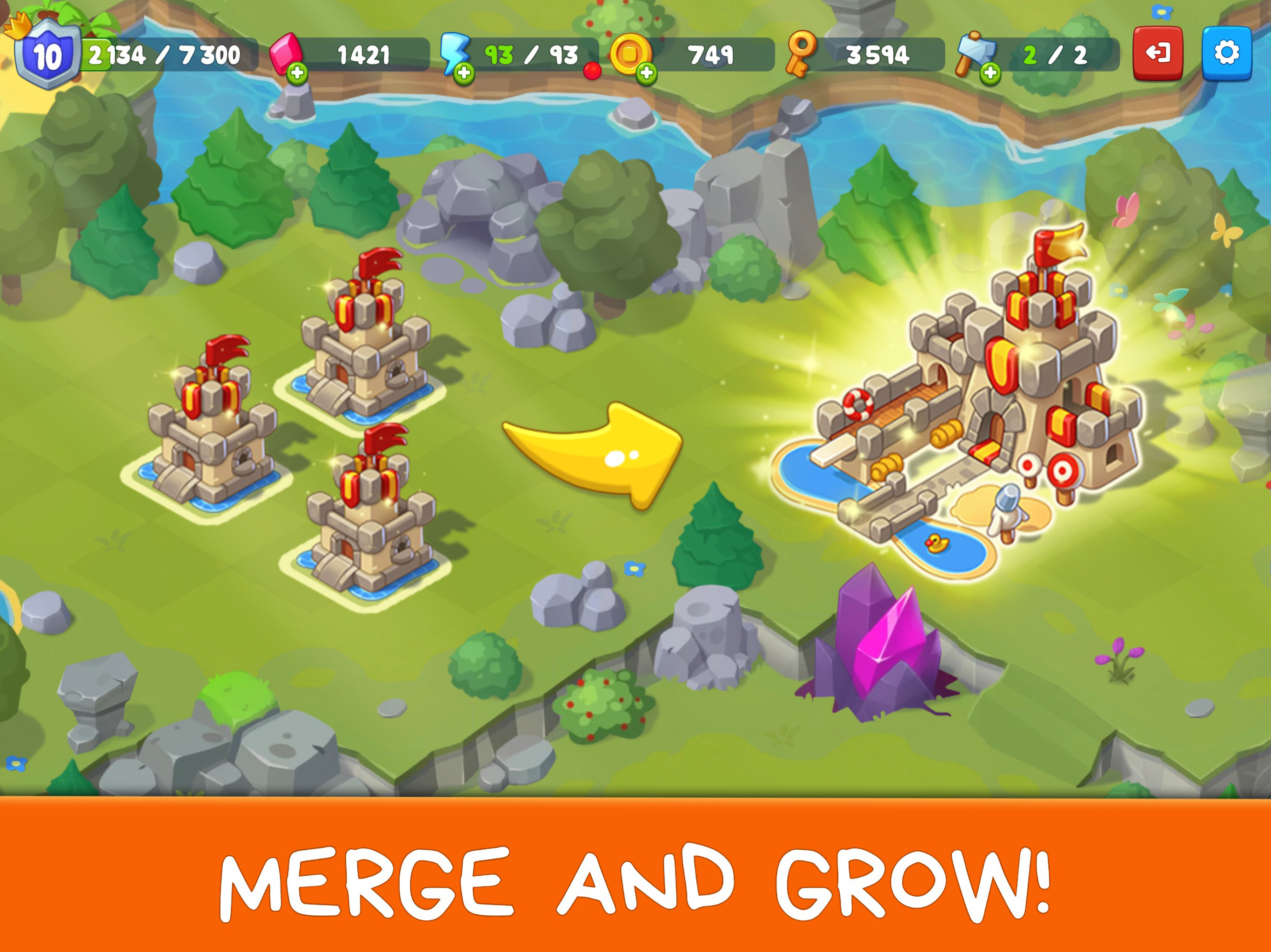 Castle Craft: Merge Quest