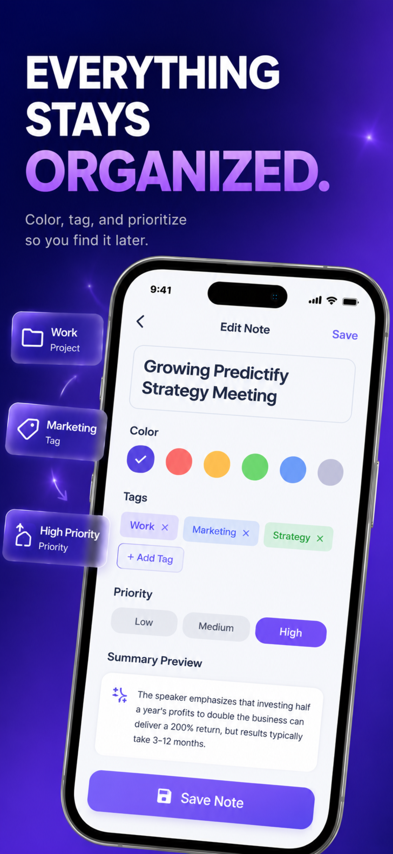 Smart Notes-AI Meeting Summary screenshot 6