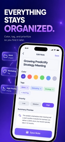 Smart Notes-AI Meeting Summary Screenshot 6 of 8