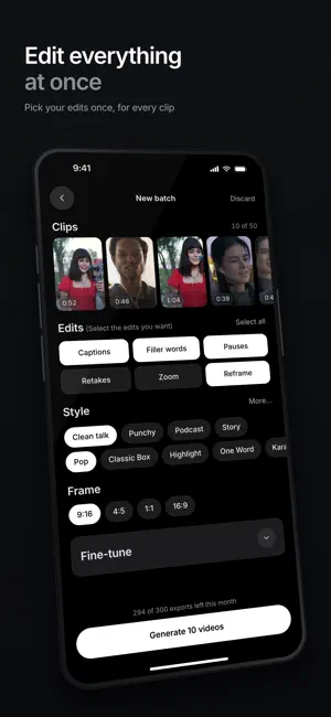 Auto Video Editor — Tenfold screenshot 2