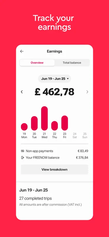 Freenow for drivers screenshot 3 of 6