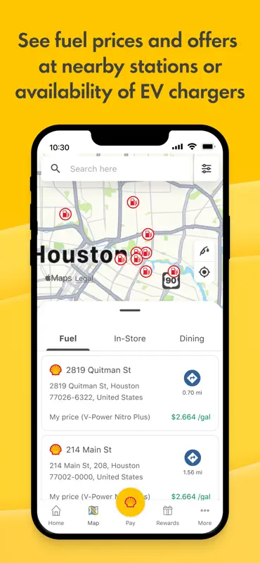 Shell: Fuel, Charge & More screenshot 5 of 6