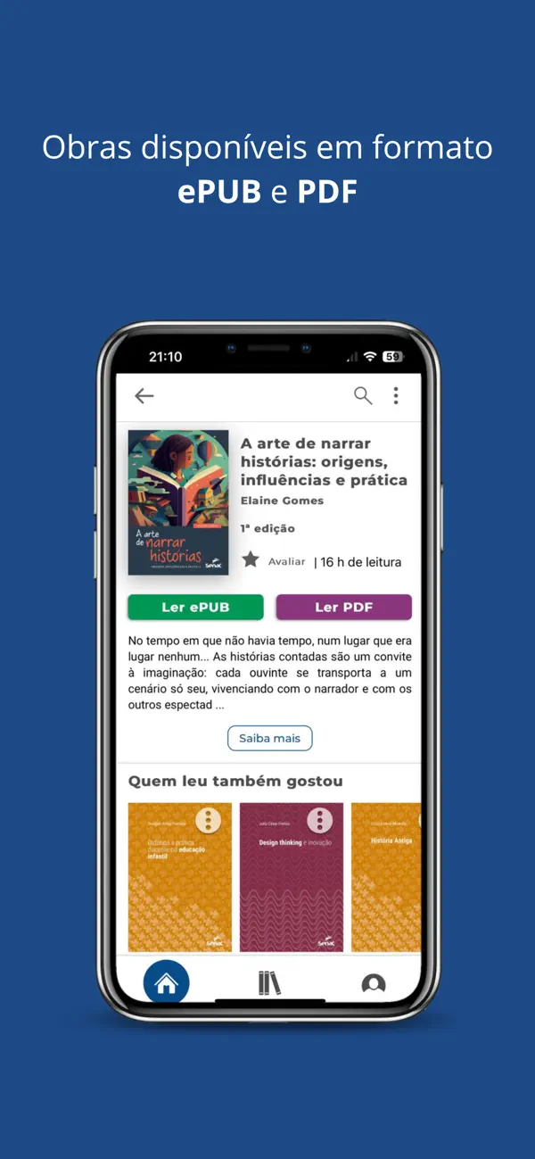 Screenshot #3 pour Biblioteca Digital Senac