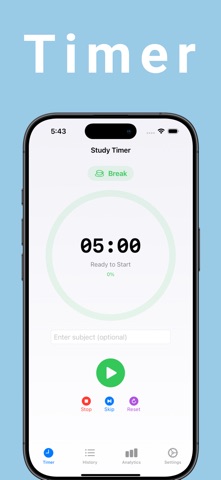 Study Timer For Student Screenshot 1 of 3
