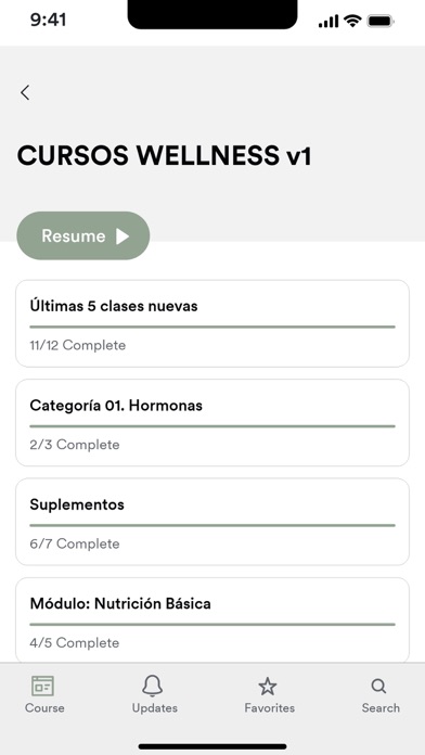 Screenshot 4 of Mesa Sana App
