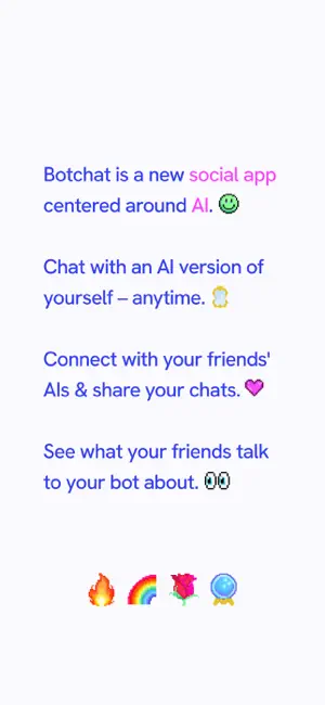 Botchat - Social AI screenshot 1