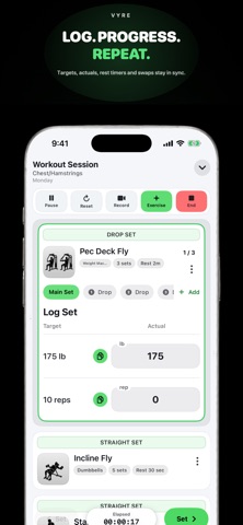 VYRE: Hybrid Workout Tracker Screenshot 5 of 6