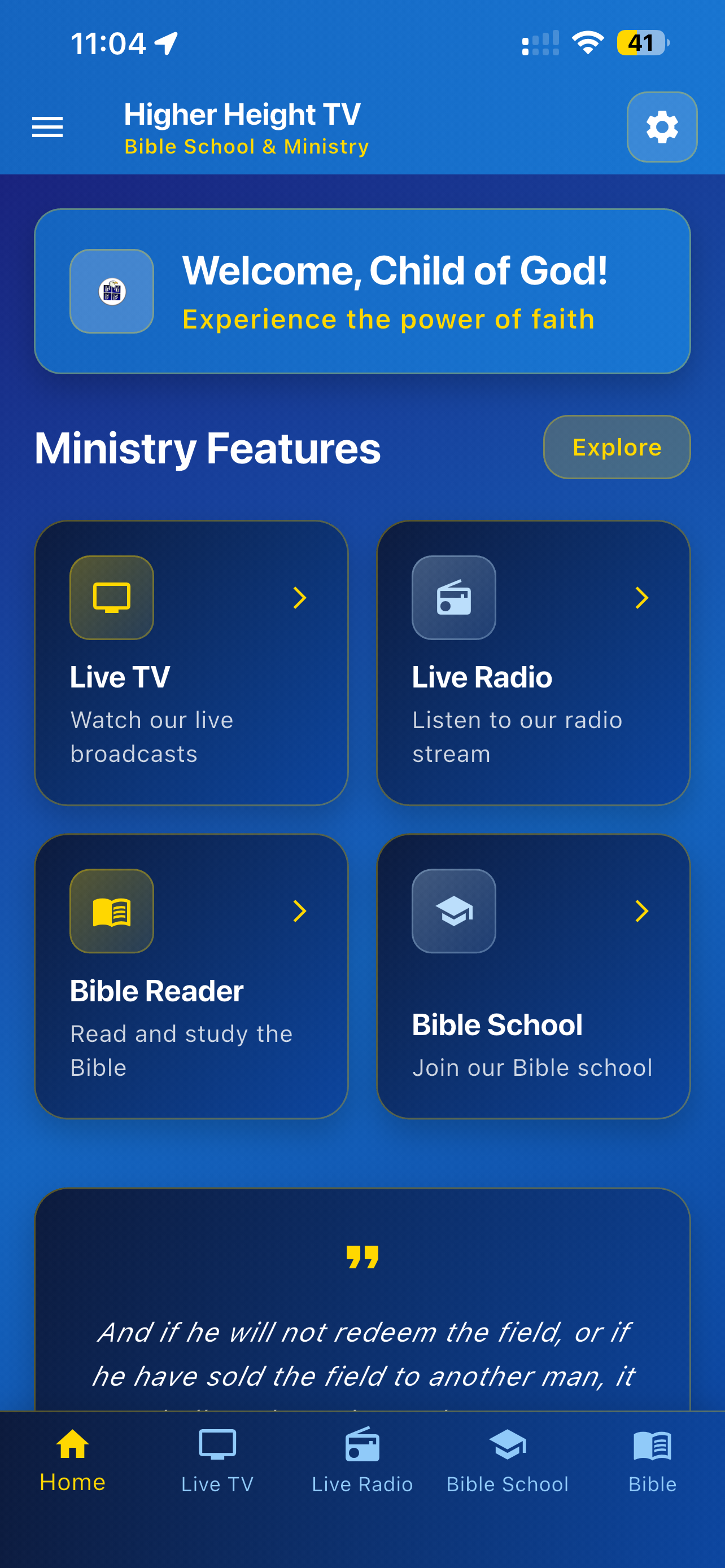 Higher Height TV App screenshot 2