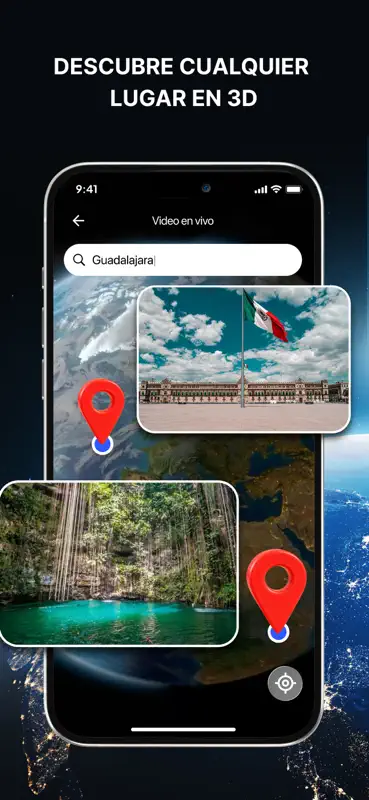 Mappa: GPS & Live Earth Camera screenshot 3 of 9