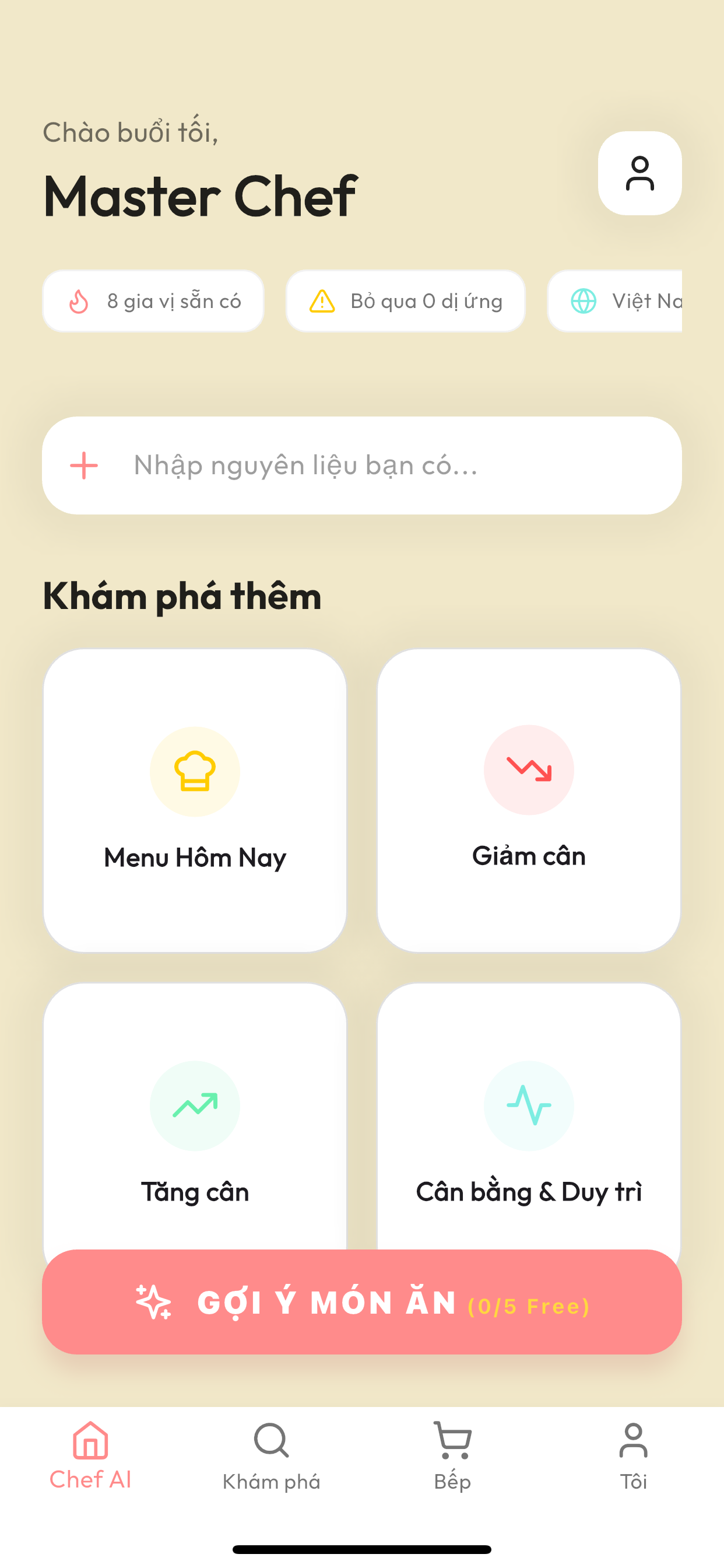 CHEF AI VN
