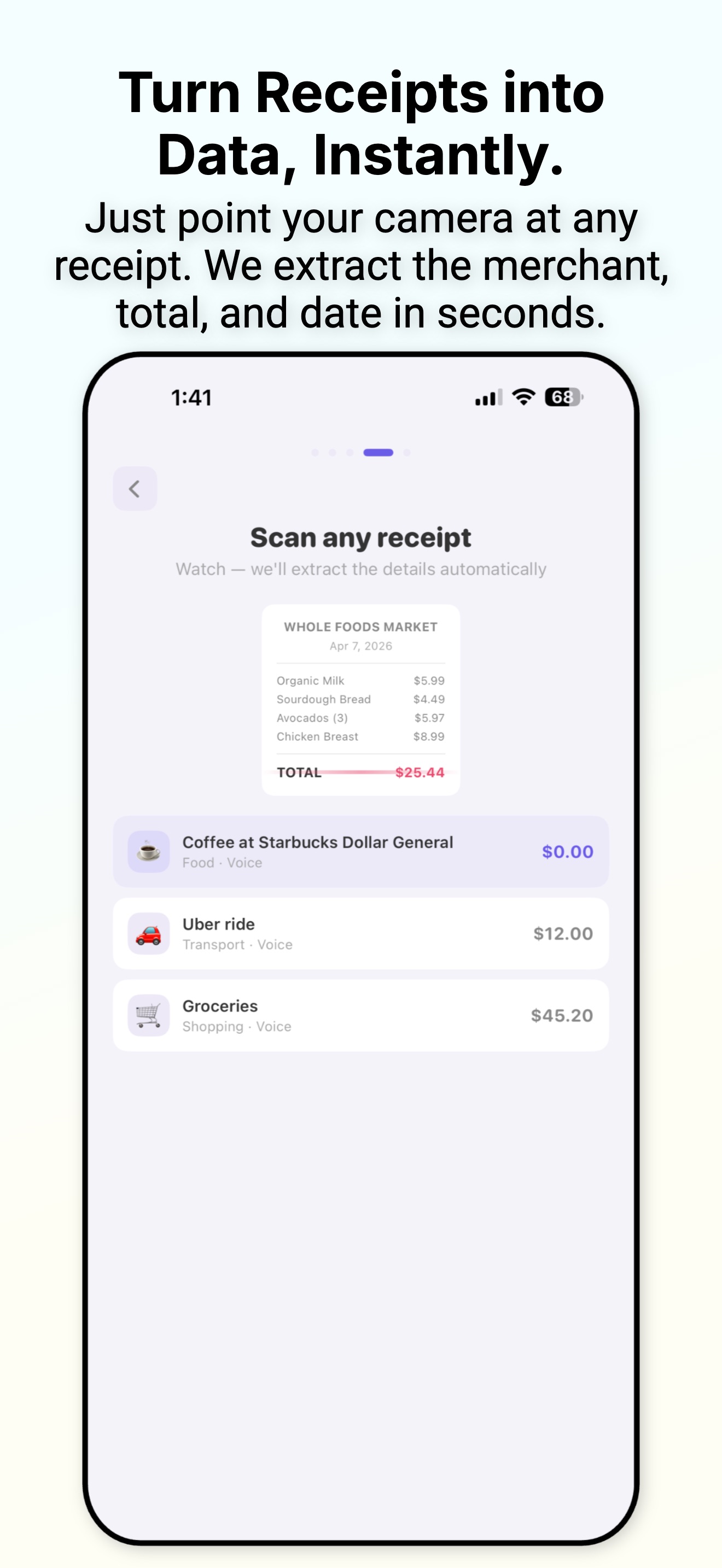Expense Tracker - BujitAI screenshot 3