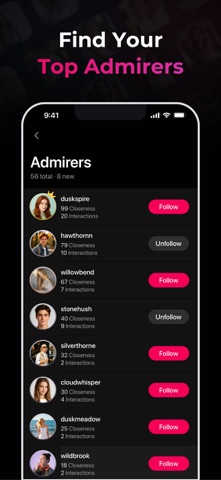 Followers+ Unfollowers Tracker iPhone screenshot 3