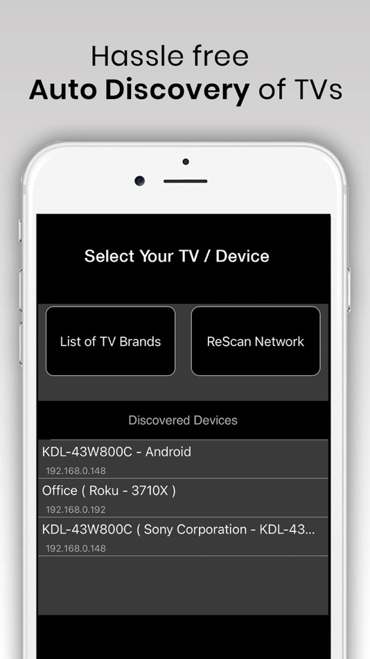 #2. Universal TV Remote Control. (iOS) Podle: Codematics Services