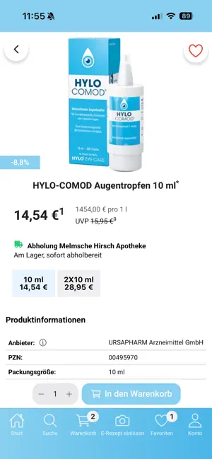 Melmsche Hirsch Apotheke screenshot 4