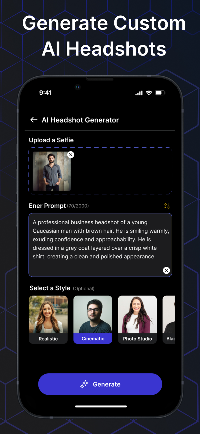 AI Headshot Generator and Photos