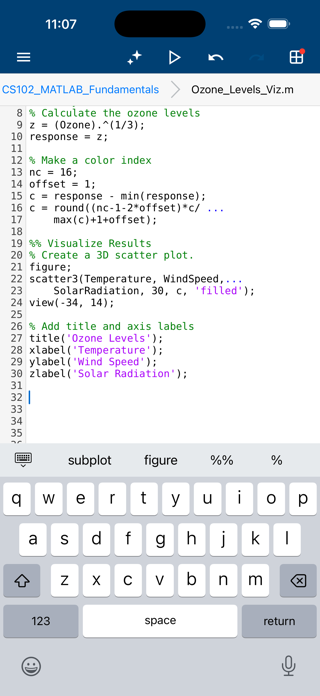 MATLAB Mobile Screenshot 3 of 8