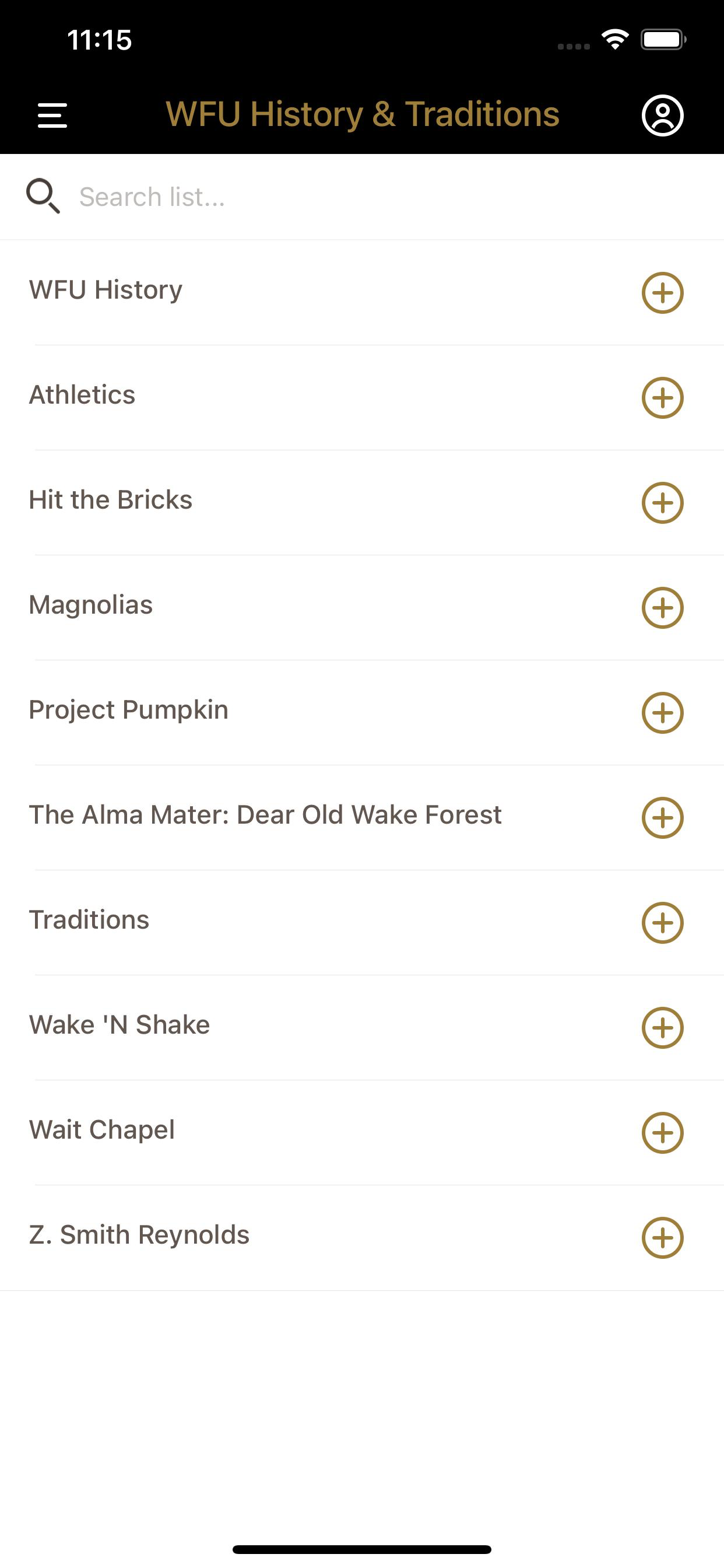 WFU Orientation Programs