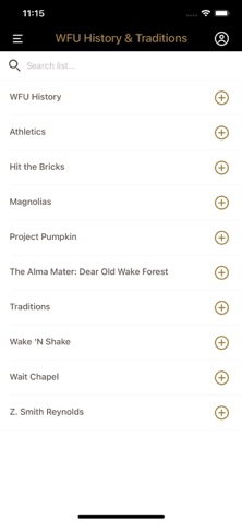 WFU Orientation Programs Screenshot 3 of 3