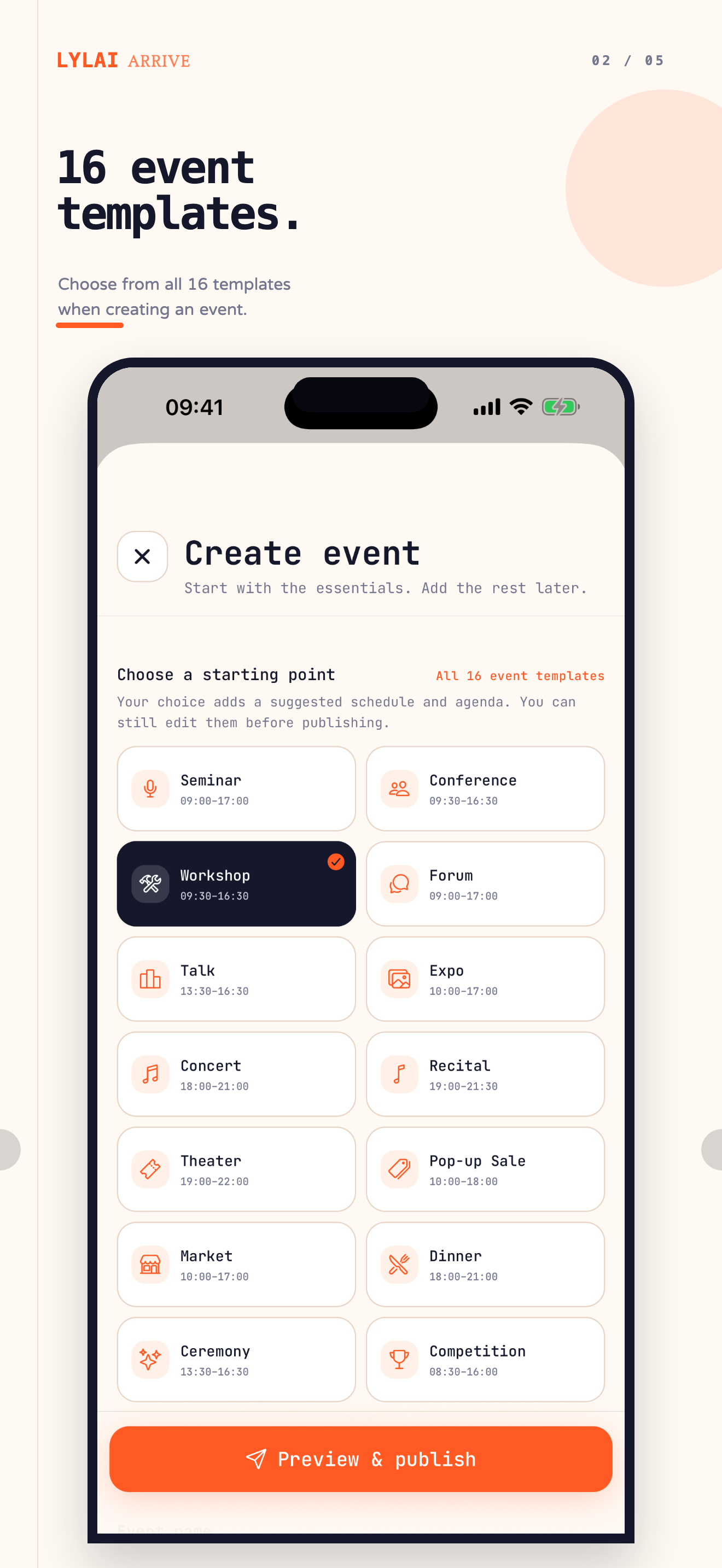 lylai — Event Check-in & Cards screenshot 2