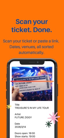 NEXFES - Concert Tracker Screenshot 3 of 5