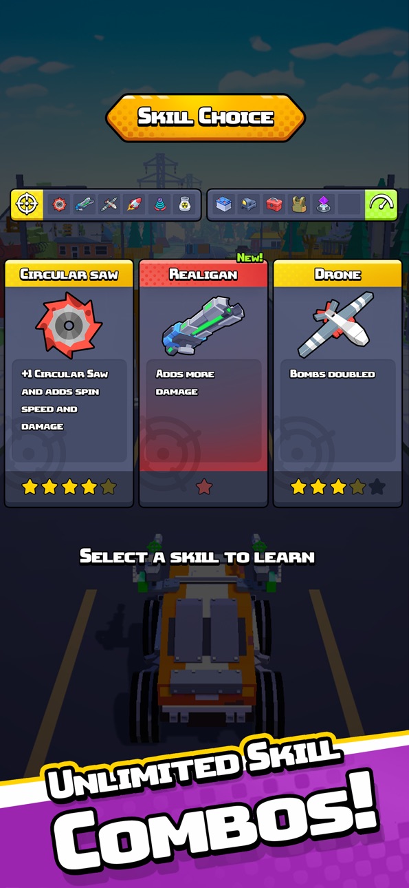Zombie Race Survivor iOS Mod IPA screenshot 3 - iOS game interface