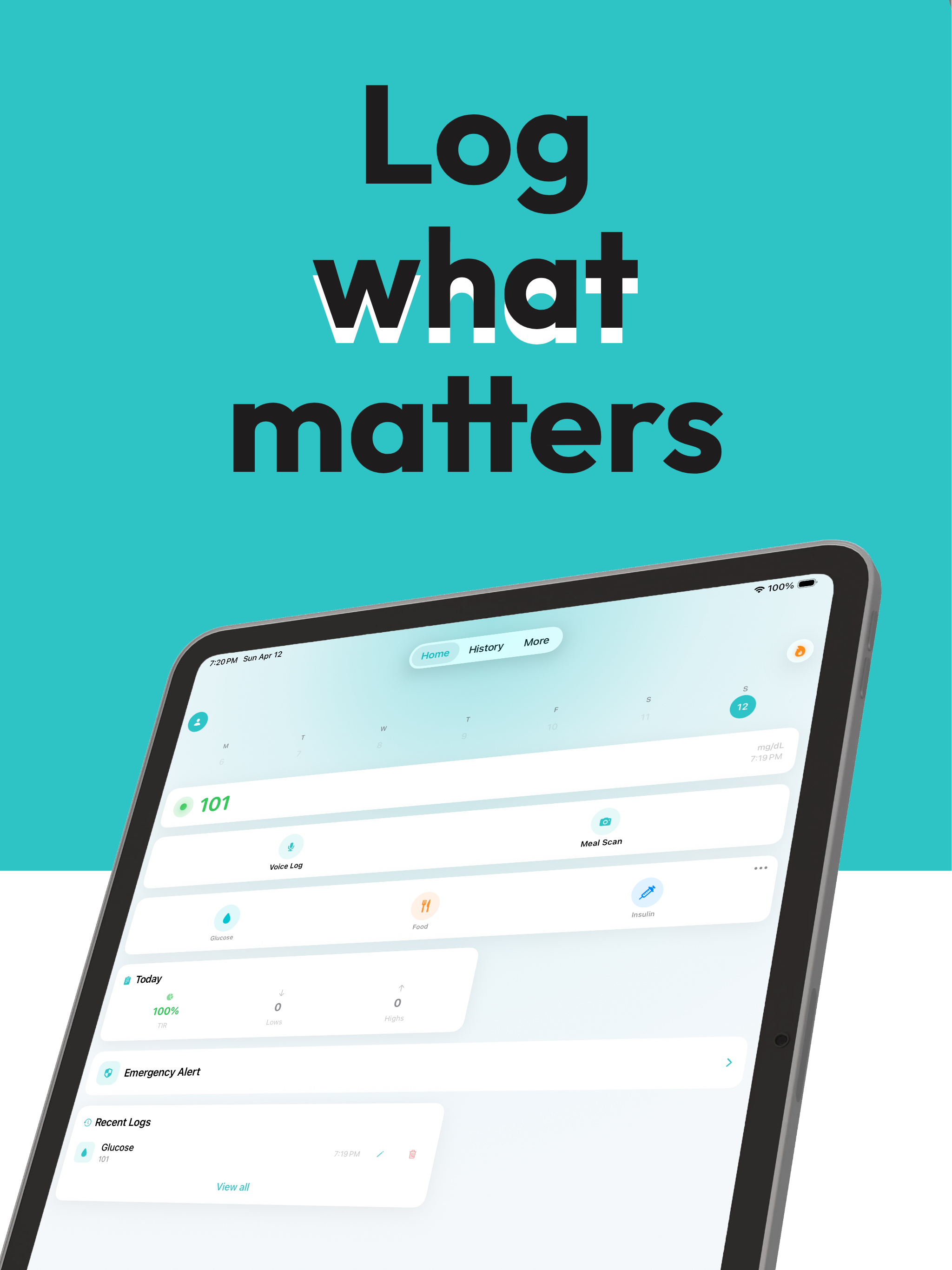 Glyve: Diabetes Tracker & Log screenshot 6