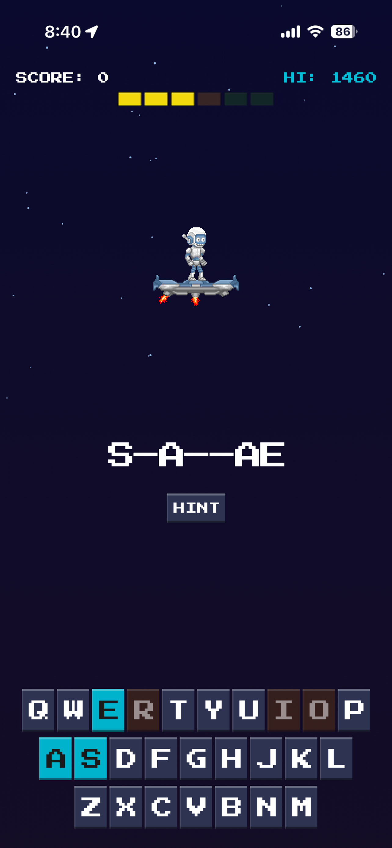 Retro Hangman screenshot 4