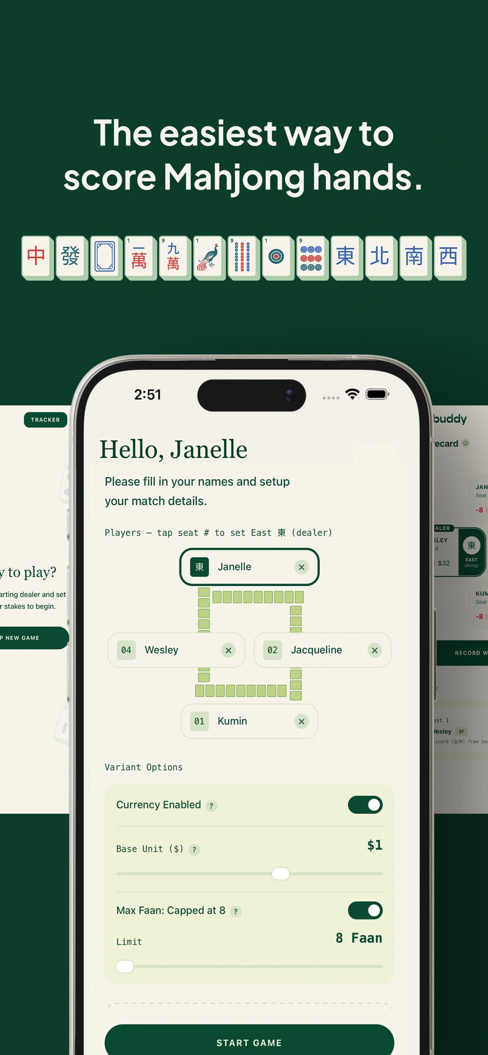 TileBuddy: Mahjong Scoring screenshot