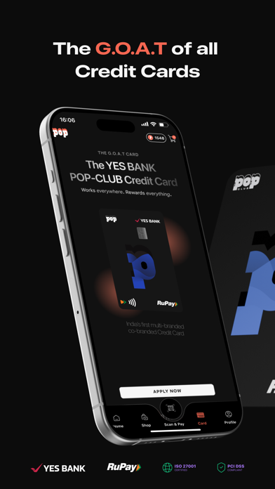 POP: UPI, Shop, Credit Card iPhone screenshot 4