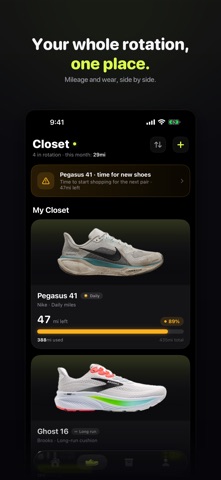 Soledo: Shoe Mileage Tracker Screenshot 3 of 6