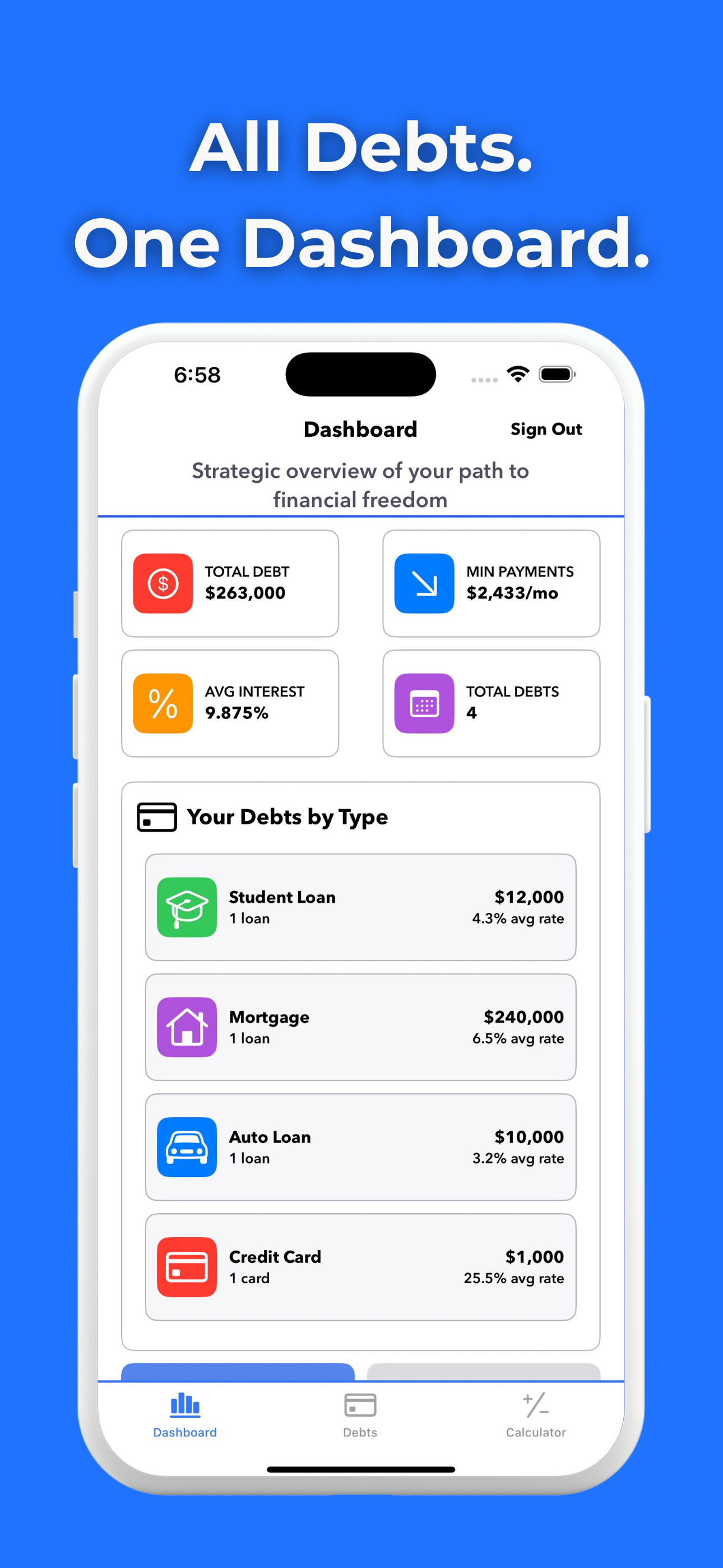 Debt Magic: Payoff Planner