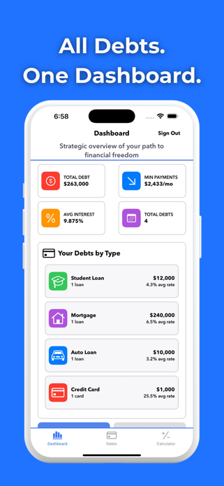 Debt Magic: Payoff Planner Screenshot 1 of 5