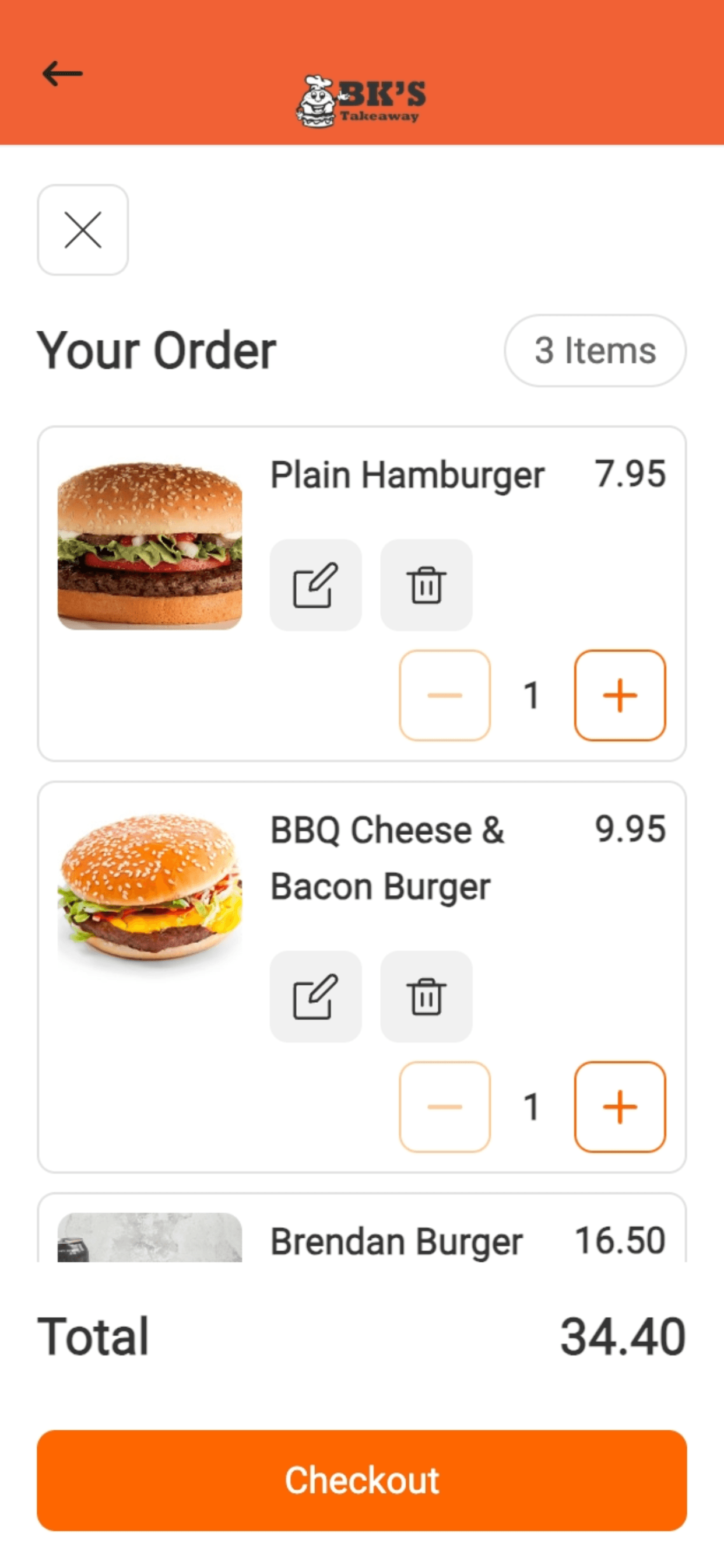 BK's Takeaway screenshot 5