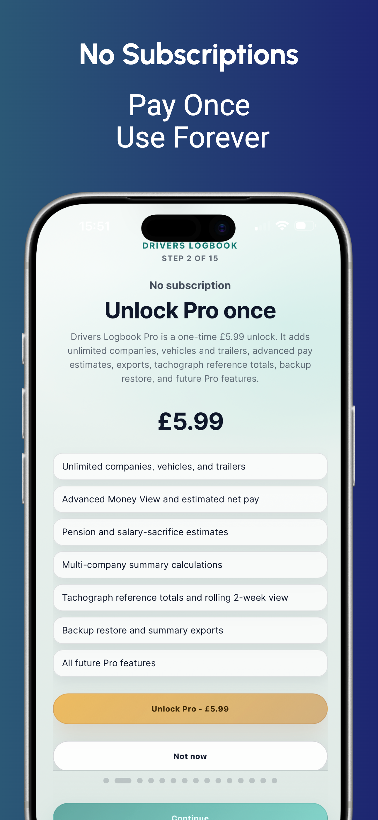 Drivers Logbook screenshot 4
