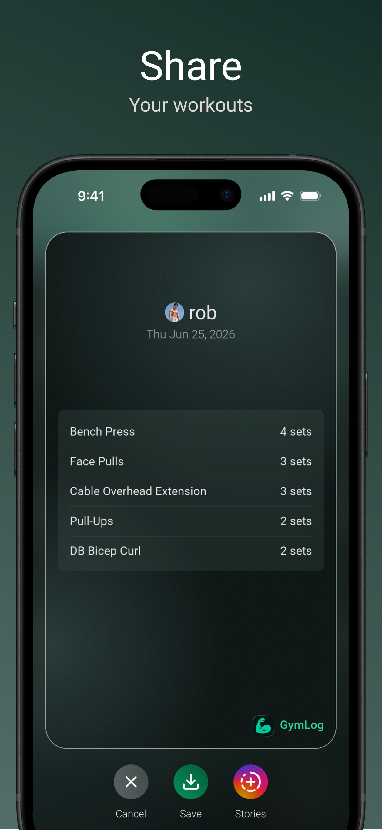 GymLog: Training Platform screenshot 5