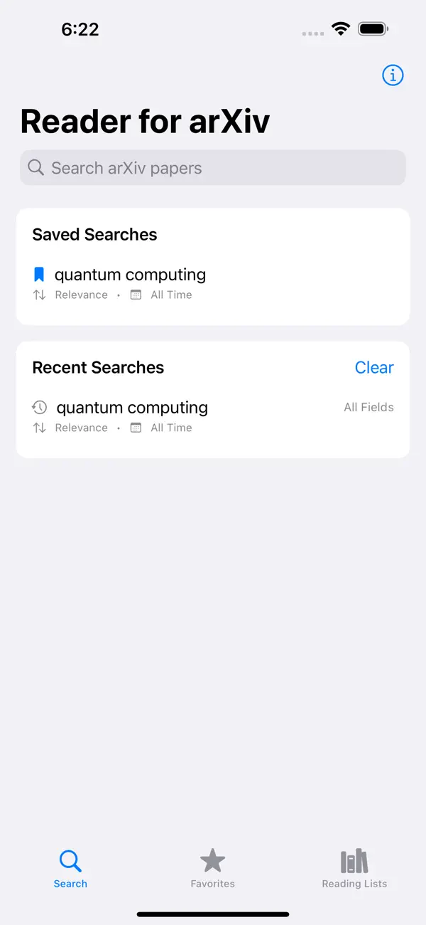 #5. Reader for arXiv (iOS) Von: Garrett Beatty