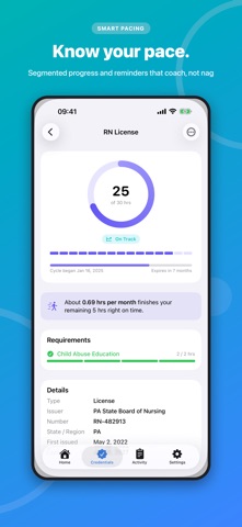 Ledger: Credential Tracker screenshot