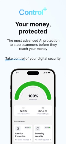 Control+ Security & Protection screenshot