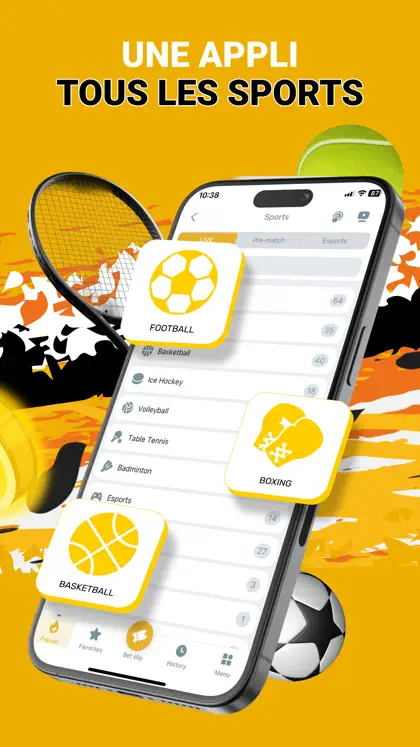 Melbet — Paris Sportif & Slots ekran görüntüsü 3 / 5
