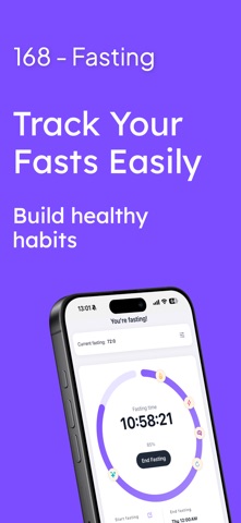 168 - Fasting Tracker Screenshot 1 of 7