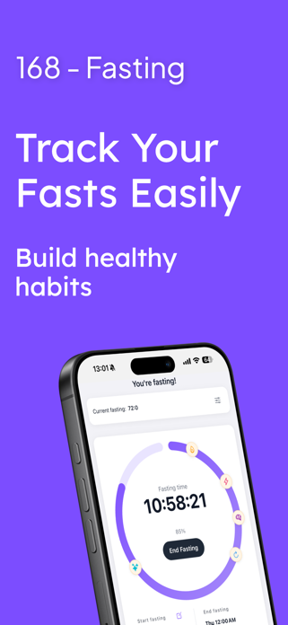 168 - Fasting Tracker Screenshot 1 of 7