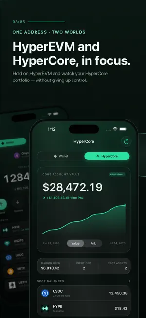 Onyx: HYPE Wallet screenshot 3