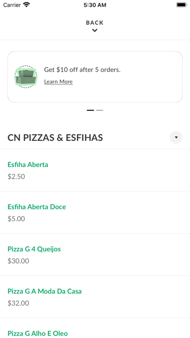 Brazilian Grill & Bakery iPhone screenshot 3 - Food & Drink app