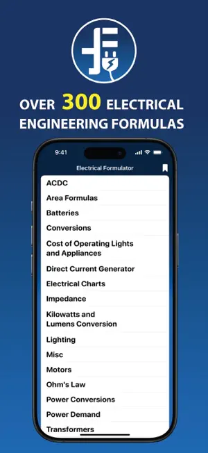 Electrical Formulator screenshot 1