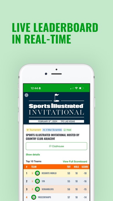 OnlyGolfers App Screenshot