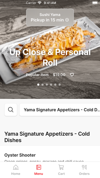 App screenshot